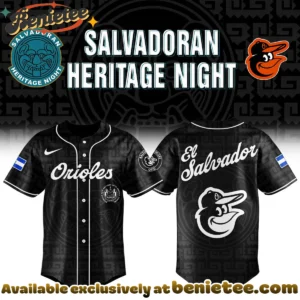 Official Orioles El Salvadoran Heritage Night Jersey | Series 4