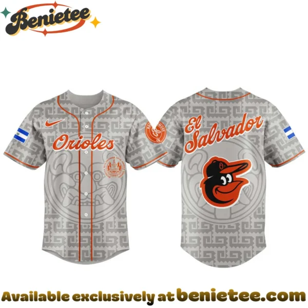 Retro Orioles El Salvadoran Heritage Night Jersey | Series 3