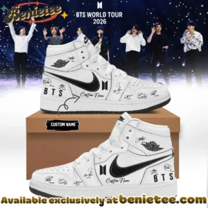 BTS WORLD TOUR ARIRANG Custom Air Force 1 & Jordan 1 Shoes - Part 10