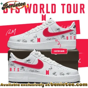 BTS WORLD TOUR ARIRANG Custom Air Force 1 & Jordan 1 Shoes - Part 13