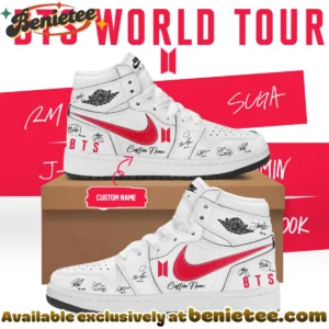 BTS WORLD TOUR ARIRANG Custom Air Force 1 & Jordan 1 Shoes (Release 12)