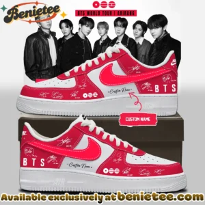BTS WORLD TOUR ARIRANG Custom Air Force 1 & Jordan 1 Shoes (Release 16)