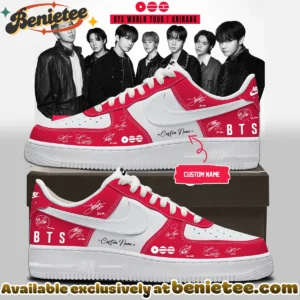 BTS WORLD TOUR ARIRANG Custom Air Force 1 & Jordan 1 Shoes (Release 17)
