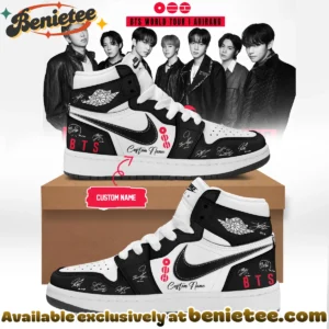 BTS WORLD TOUR ARIRANG Custom Air Force 1 & Jordan 1 Shoes [Drop 19]