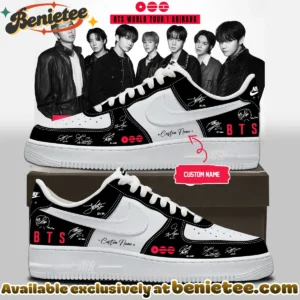 BTS WORLD TOUR ARIRANG Custom Air Force 1 & Jordan 1 Shoes (Style 20)