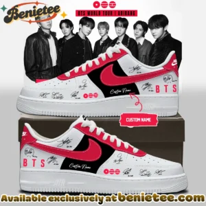 BTS WORLD TOUR ARIRANG Custom Air Force 1 & Jordan 1 Shoes (Style 22)