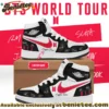 BTS WORLD TOUR ARIRANG Custom Air Force 1 & Jordan 1 Shoes (Style 28)