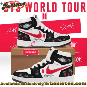 BTS WORLD TOUR ARIRANG Custom Air Force 1 & Jordan 1 Shoes (Style 28)