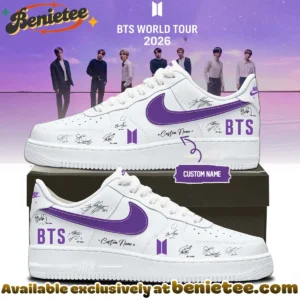 BTS WORLD TOUR ARIRANG Custom Air Force 1 & Jordan 1 Shoes [Drop 31]