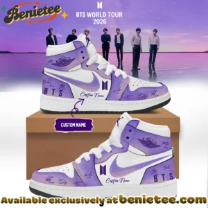BTS WORLD TOUR ARIRANG Custom Air Force 1 & Jordan 1 Shoes [Batch 35]