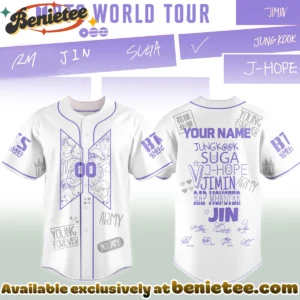 COMEBACK WORLD TOUR Baseball Jersey (Style 5)