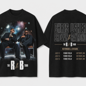 The R&B Tour - Starring Usher Raymond & Chris Brown Tour 2026 TShirt