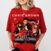 Usher & Chris Brown Tour T-Shirt Red Design