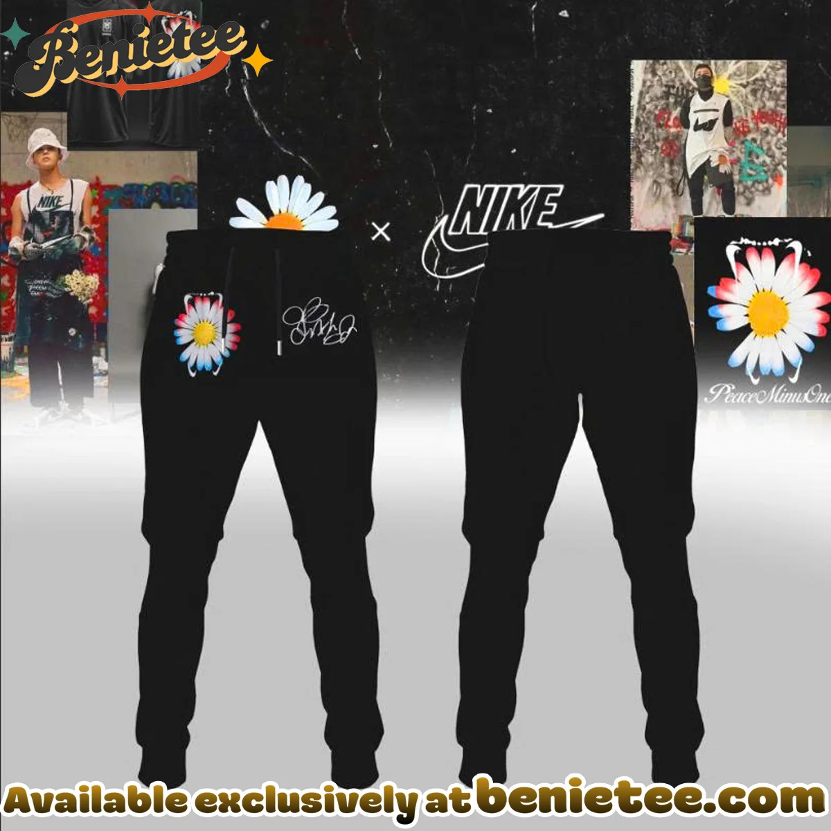 G-Dragon PEACEMINUSONE x Nike Grail Baseball Jacket | Exclusive Fan Gear (Design 2)
