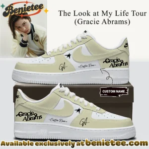 Gracie Abrams The Look at My Life Tour Sneakers - 2026 Edition | Custom | Series 8