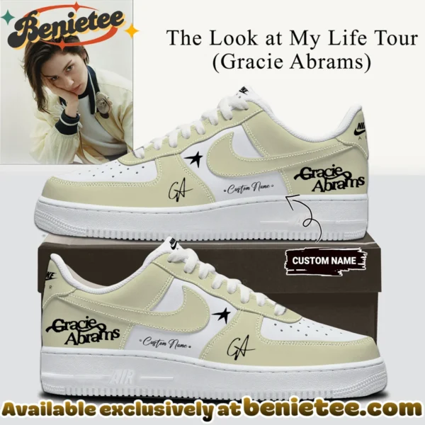 Gracie Abrams The Look at My Life Tour Sneakers - 2026 Edition | Custom | Series 8