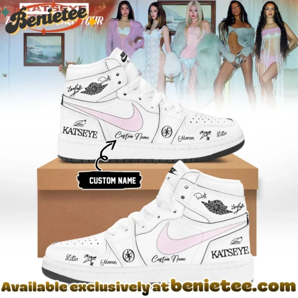 KATSEYE THE WILDWORLD TOUR Custom Air Force 1 & Jordan 1 Shoes - Part 7