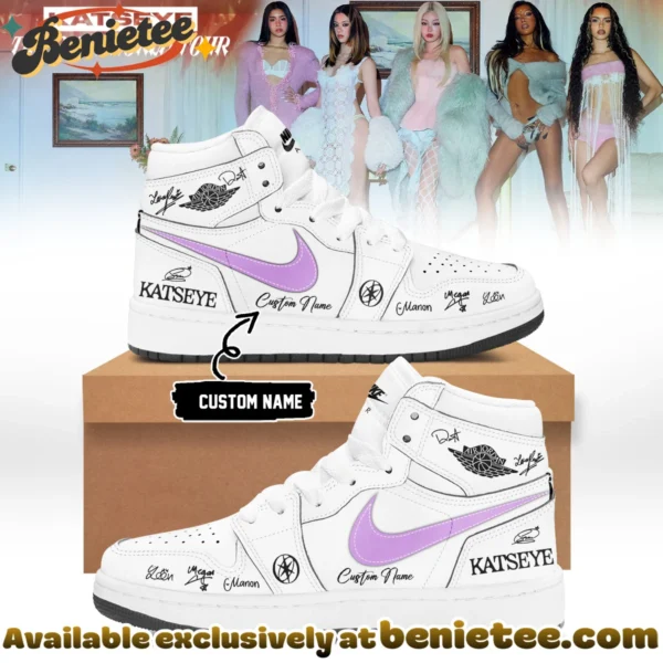 KATSEYE THE WILDWORLD TOUR Custom Air Force 1 & Jordan 1 Shoes (Style 9)