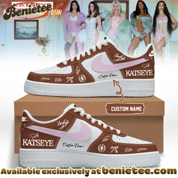 KATSEYE THE WILDWORLD TOUR Custom Air Force 1 & Jordan 1 Shoes (Design 10)