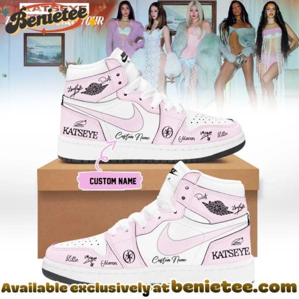 KATSEYE THE WILDWORLD TOUR Custom Air Force 1 & Jordan 1 Shoes (Style 22)