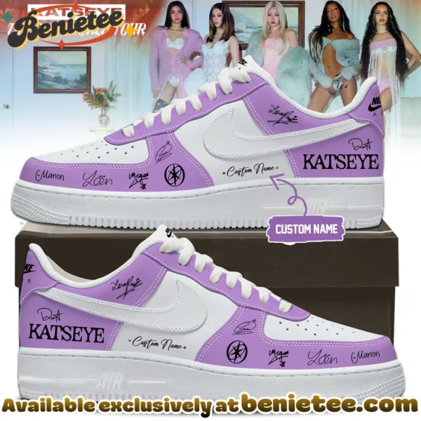 KATSEYE THE WILDWORLD TOUR Custom Air Force 1 & Jordan 1 Shoes (Design 28)