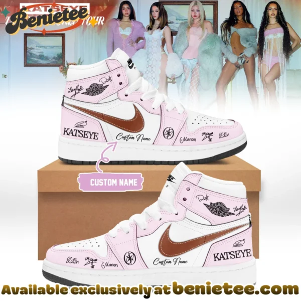 KATSEYE THE WILDWORLD TOUR Custom Air Force 1 & Jordan 1 Shoes - Variant 31