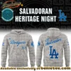 Retro LA Dodgers El Salvadoran Heritage Night Hoodie Gift - Urban Fashion [Drop 2]
