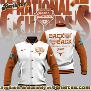 Texas Longhorns NCAA Softball Women's College World Series Authentic Baseball Jacket - Premium Streetwear (Design 10)