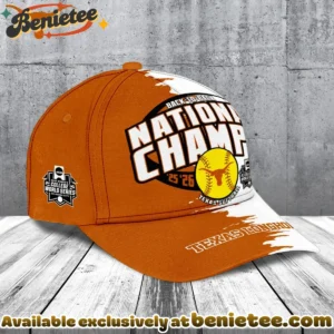 Bespoke Texas Longhorns NCAA Softball Women's College World Series Cap Gift | Aesthetic Apparel (Design 32)