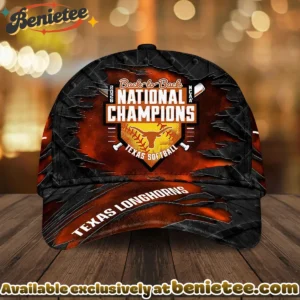 Retro Texas Longhorns NCAA Softball Women's College World Series Cap [Drop 12]