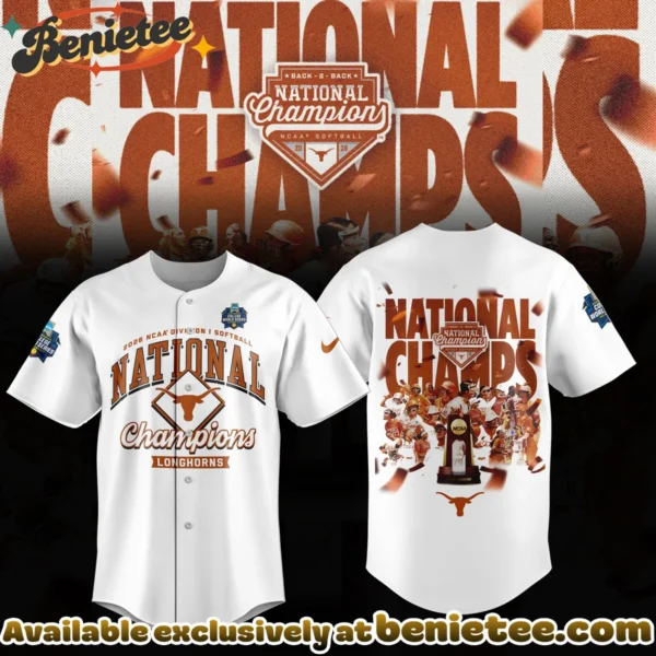 Texas Longhorns NCAA Softball Women's College World Series Signature T-Shirt - New Arrival (Style 27)