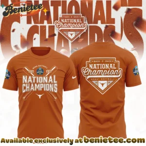 Iconic Texas Longhorns NCAA Softball T-Shirt | Series 15