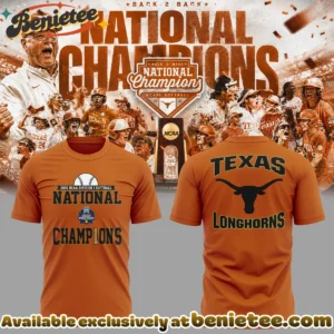 Texas Longhorns NCAA Softball T-Shirt - 2026 Edition | Limited (Release 3)