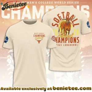 Texas Longhorns NCAA Softball Women's College World Series T-Shirt | Prime | IP Merchandise [Batch 36]
