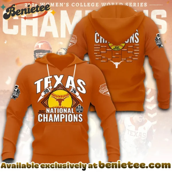 Texas Longhorns NCAA Softball Women's College World Series T-Shirt | Limited - Premium Streetwear - Part 15