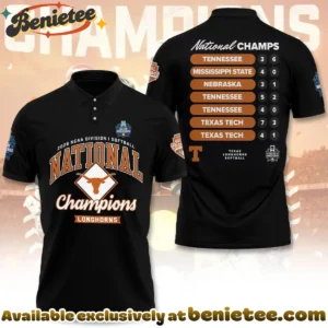 Texas Longhorns NCAA Softball Women's College World Series T-Shirt | Original - Ultimate Tribute Merch (Style 4)