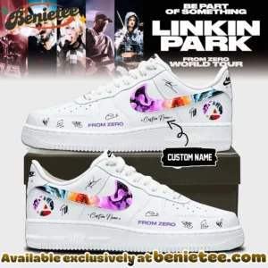 Linkin Park From Zero World Tour Custom Air Force 1 & Jordan 1 Shoes [Batch 8]