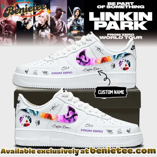 Linkin Park From Zero World Tour Custom Air Force 1 & Jordan 1 Shoes [Batch 8]
