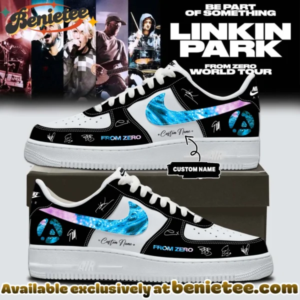 Linkin Park From Zero World Tour Custom Air Force 1 & Jordan 1 Shoes - Variant 10
