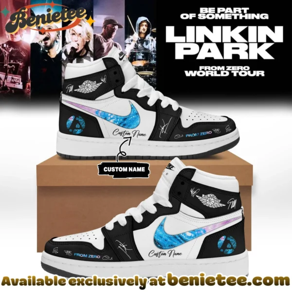 Linkin Park From Zero World Tour Custom Air Force 1 & Jordan 1 Shoes - Part 9