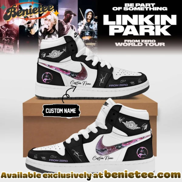 Linkin Park From Zero World Tour Custom Air Force 1 & Jordan 1 Shoes - Variant 12