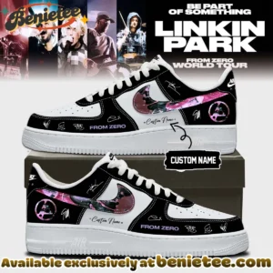 Linkin Park From Zero World Tour Custom Air Force 1 & Jordan 1 Shoes (Style 11)