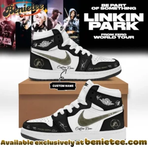 Linkin Park From Zero World Tour Custom Air Force 1 & Jordan 1 Shoes (Style 7)