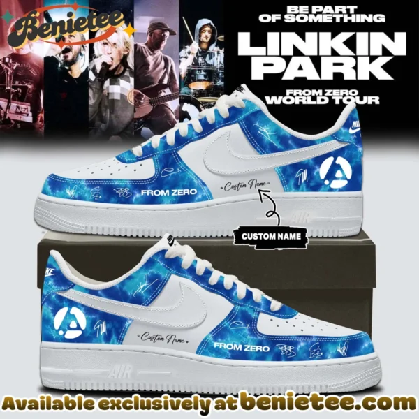 Linkin Park From Zero World Tour Custom Air Force 1 & Jordan 1 Shoes - Series 15