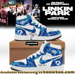 Linkin Park From Zero World Tour Custom Air Force 1 & Jordan 1 Shoes (Style 14)