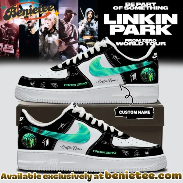 Linkin Park From Zero World Tour Custom Air Force 1 & Jordan 1 Shoes - Series 1