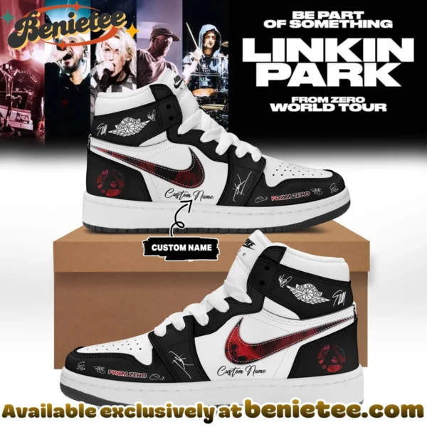 Linkin Park From Zero World Tour Custom Air Force 1 & Jordan 1 Shoes (Style 7)
