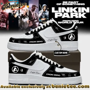Linkin Park From Zero World Tour Custom Air Force 1 & Jordan 1 Shoes (Design 9)