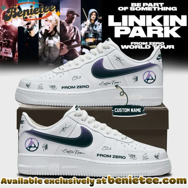 Linkin Park From Zero World Tour Custom Air Force 1 & Jordan 1 Shoes - Variant 10