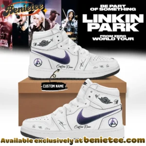 Linkin Park From Zero World Tour Custom Air Force 1 & Jordan 1 Shoes - Part 11
